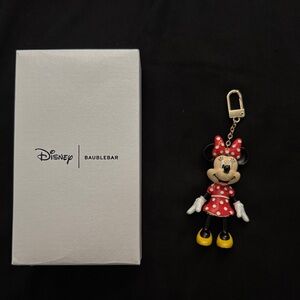 Disney BaubleBar Minnie Mouse Keychain